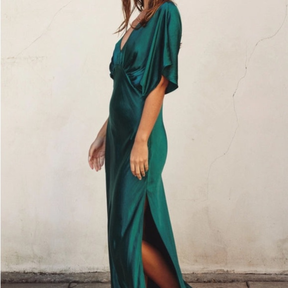 Dress Forum Gem Green Sexy Maxi Dress - Picture 3 of 8